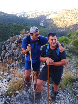 El duque y el marqus en la cima