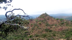 La vista de las cumbres