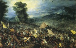 La mtica batalla de Gaugamela frente a los persas de Daro III