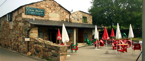 La casa Molar, albergue de Ventas de Narn