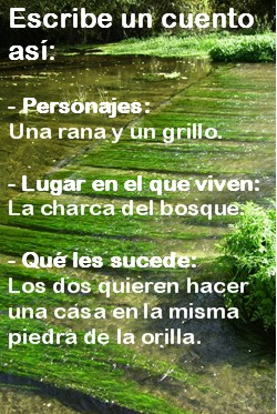 Escribe un cuento as: