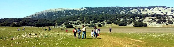 Panormica en el primer tramo de la hiper-ruta