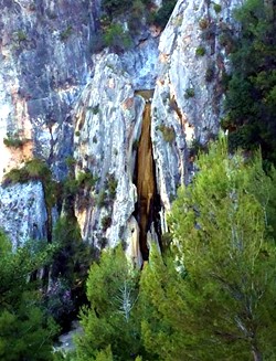 La primera gran cascada