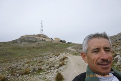 Un selfie de Super Mario con la antena de La Pandera