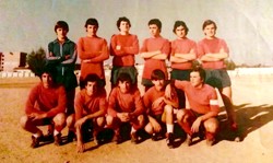Alineación del Atlético Brillante (1974 aprox.)