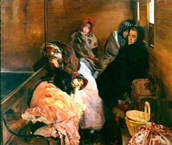 Trata de blancas de Joaqun Sorolla (Museo Sorolla de Madrid)