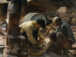 An dicen que el pescao es caro de Sorolla (museo Sorolla de Madrid)