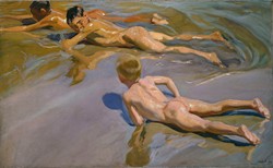 Nios en la playa de Joaqun Sorolla (El Prado)