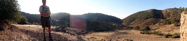 Panormica del tito en las ruinas