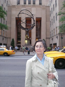 La tita en el Rockefeller Center