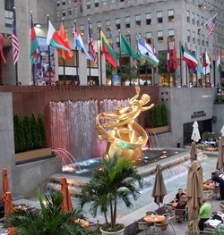 Terraza del Rockefeller Center