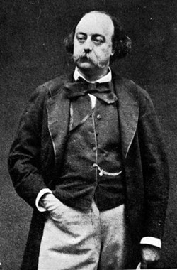 El escritor Gustave Flaubert