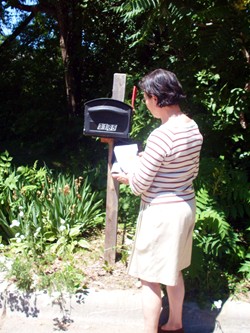 El buzn con su n. de Apdo. de Correos