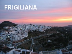 Frigiliana al atardecer