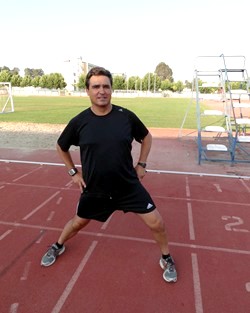 El tito en la UCO entrenando