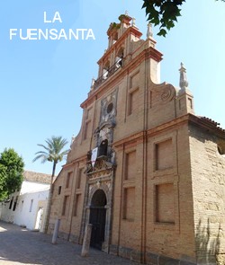 Fachada principal del santuario de la Fuensanta