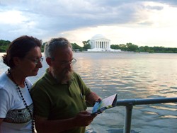 A la orilla del lago Tidal Basin