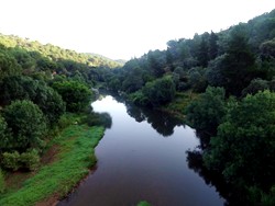 Vistas desde el puente de los Arenales