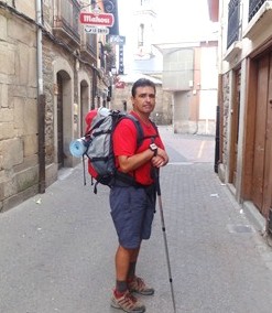 El tito despus del desayuno en Cacabelos