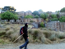 En las ruinas de la fbrica de cobre 