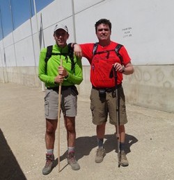 Los dos juntos al final en Cerro Muriano