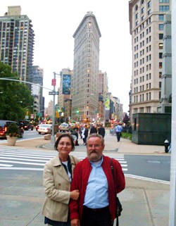 Los titos ante el Flatiron