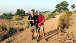 Romerillo y el tito por la canchuela