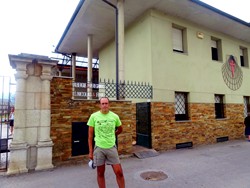 Romerillo en el albergue de Ponferrada