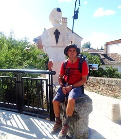 El Tito con Santiago en Villafranca del Bierzo