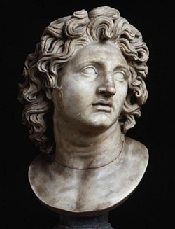 Escultura clsica de Alejandro Magno